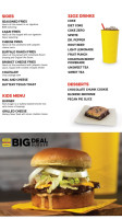 Big Deal Burger food