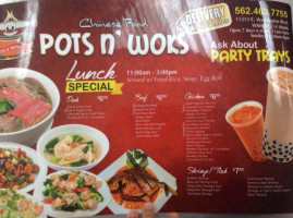 Pots N Woks food