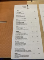 Omakase Yume menu