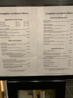 Crumpets menu