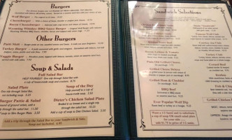 Wolf Saratoga menu