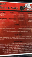 Rock N Roll Sushi Pensacola menu