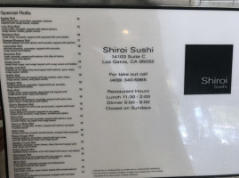 Shiroi Sushi inside