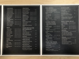 Dai-ichi menu