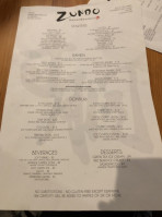 Zundo Ramen And Donburi menu