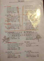 Chee Peng Chinese Thai menu