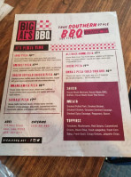 Big Al's Bbq And Catering Adel menu