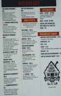 Log Cabin Tavern menu