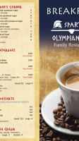 Olympians Family menu