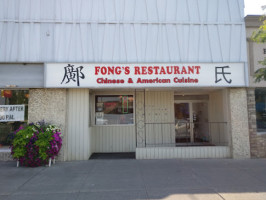 Fong's Restaurant outside