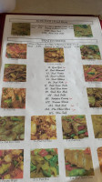 Thai Cafe menu