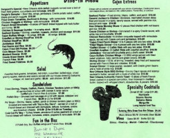 Battiste & Dupree Cajun Grill menu