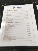 Padaria By Chef Andre Leite menu