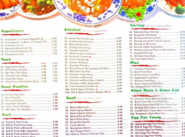 Lucky Bamboo Kitchen menu