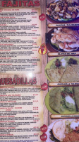 Los Tulipanes menu