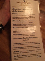 The Woodshed Steakhouse menu