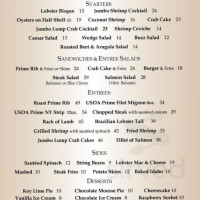 Rittenhouse Grill menu