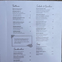 Le Pain Quotidien menu