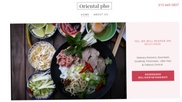 Oriental Pho food