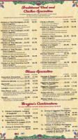 Brogino's menu