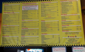 Billy's Beef Hot Dogs More menu