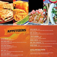 Azteca Silverdale Mexican menu