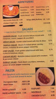 Athens Pizza Kabob menu