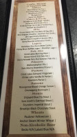 Jd's Brew Pub menu