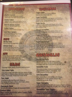 Casa Maya Mexican menu