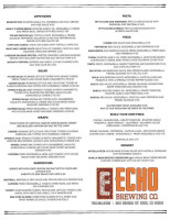 Echo Brewing And Pizzeria inside