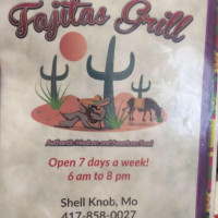 Fajita Grill menu