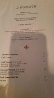 Alpin Bistro menu