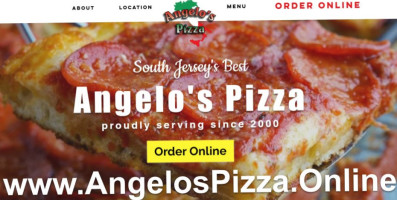 Angela Pizza food