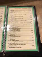 Pho Kim menu