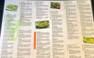 Sawatdee Thai Cuisine menu