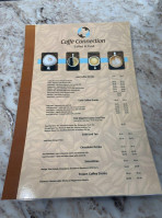 Caffe Connection menu