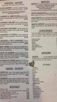 Carolina's Mexican Grill menu