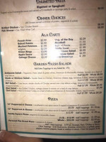 Jimmy's Diner Inc menu