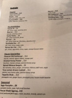 Zuzul Coastal Cuisine menu