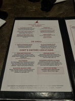 Blackfish Grill menu