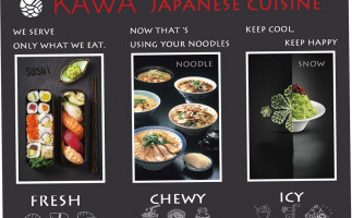 Kawa Japanese Cuisine food