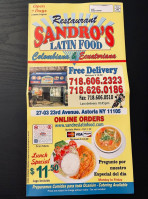 Sandros Latin Food food