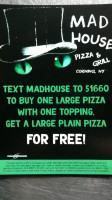 Madhouse Pizza And Grill inside