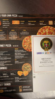 Fox's Pizza Den menu