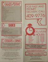 John Joe's Pizzeria And menu