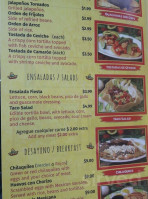El Mercadito Mexican Grocery menu