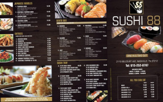 Zumi Sushi Japanese Kitchen menu