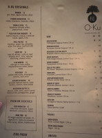O-ku Dc menu