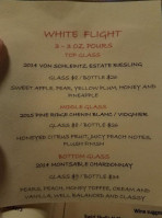 Swirl Wine menu