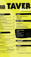 Tavern By Spring House Brewing Co. menu